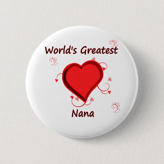 Die bestste Nana der Welt Button (Vorderseite)