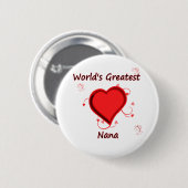 Die bestste Nana der Welt Button (Vorne & Hinten)