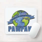 Die bestste Papaya der Welt Mousepad (Mit Mouse)