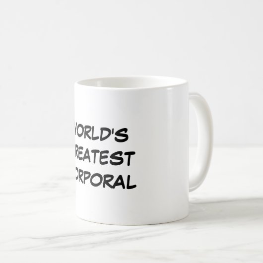 Die bestste physische" Tasse "der Welt (VorderseiteRechts)