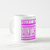Die bestste Schwiegertochter der Kaffeetasse (Vorderseite Links)