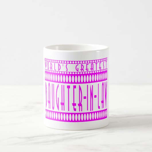 Die bestste Schwiegertochter der Kaffeetasse (Mittel)