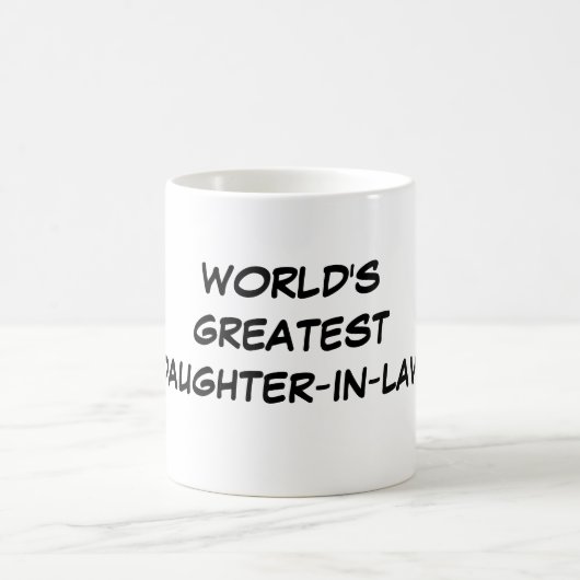 Die bestste Schwiegertochter-" Tasse "der Welt (Mittel)