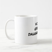 Die bestste Schwiegertochter-" Tasse "der Welt (Links)
