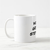Die bestste Stiefmutter-" Tasse "der Welt (Links)