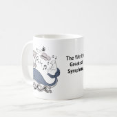 Die bestste Symphonie der Welt Kaffeetasse (Vorderseite Links)