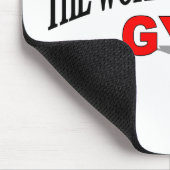 Die bestste Turnhalle der Welt Mousepad (Ecke)