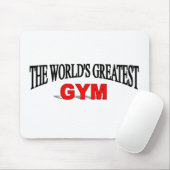 Die bestste Turnhalle der Welt Mousepad (Mit Mouse)