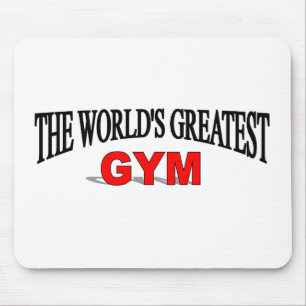 Die bestste Turnhalle der Welt Mousepad
