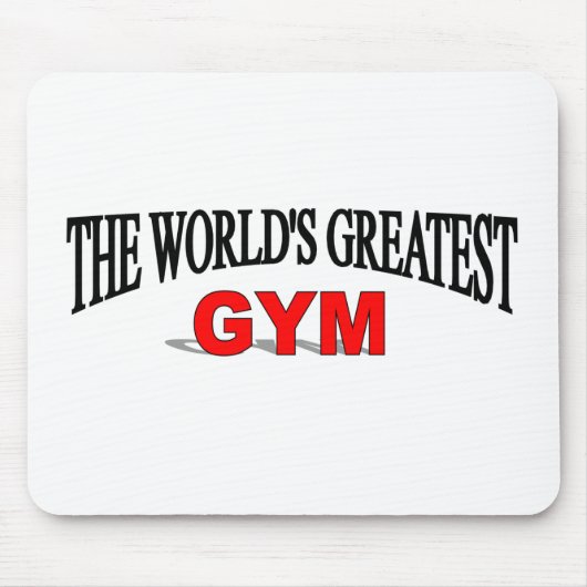 Die bestste Turnhalle der Welt Mousepad (Vorne)
