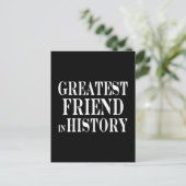 Die Beststen Freunde der Geschichte Postkarte (Stehend Vorderseite)