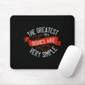 Die Beststen Geschirr sind sehr einfach Mousepad (Mit Mouse)