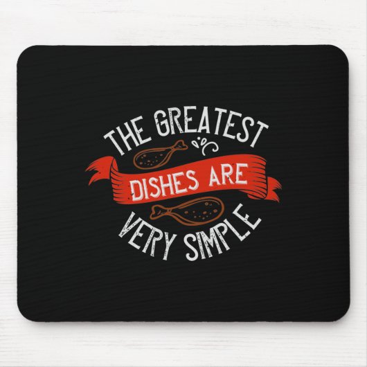 Die Beststen Geschirr sind sehr einfach Mousepad (Vorne)