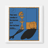 Die Besucher Magnet (Vorne)