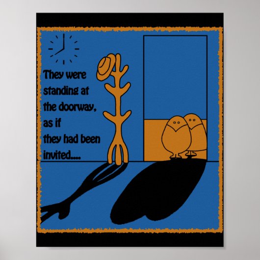 Die Besucher Poster (Vorne)