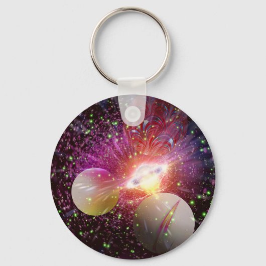 Die Besucher Schlüsselanhänger (Vorderseite)