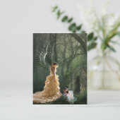 DIE BESUCHUNG POSTKARTE (Stehend Vorderseite)