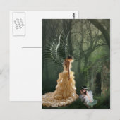 DIE BESUCHUNG POSTKARTE (Vorne/Hinten)