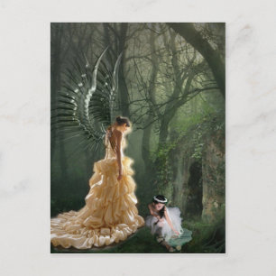 DIE BESUCHUNG POSTKARTE