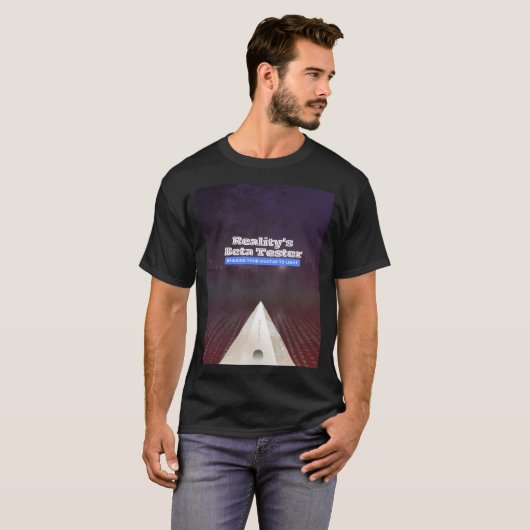 Die Beta-Tester für die Simulations-Theory-Matrix T-Shirt (Vorne ganz)