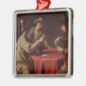 Die Betrüger Silbernes Ornament (Links)