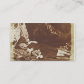 Die Bettgenossen, c.1843-47 (gesalzener Visitenkarte (Rückseite)