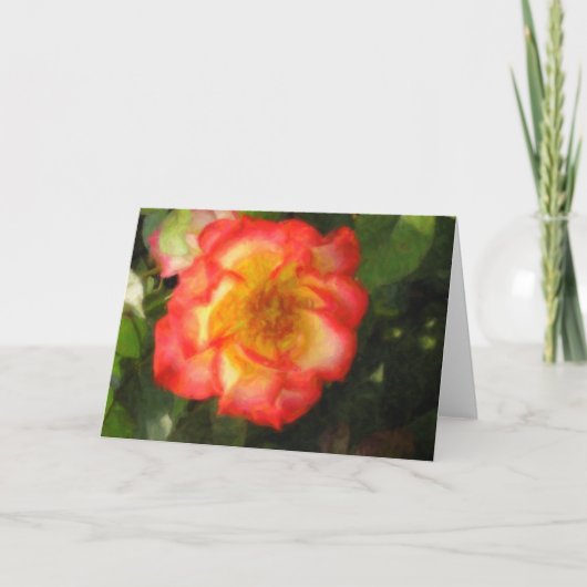 Die Betty- BoopRosen-Gruß-Karte Karte (Vorderseite)