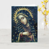 Die beunruhigende Jungfrau Karte (Gelbe Blume)