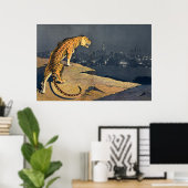 Die Beute des Tigers von Samuel Ehrhart Poster (Heimbüro)
