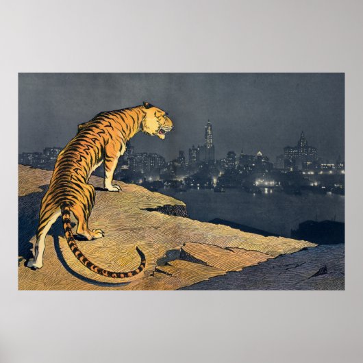 Die Beute des Tigers von Samuel Ehrhart Poster (Vorne)