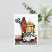 Die Bewältigung von Fall Art Postkarte (Stehend Vorderseite)