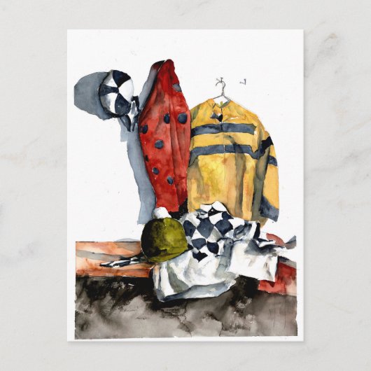 Die Bewältigung von Fall Art Postkarte (Vorderseite)