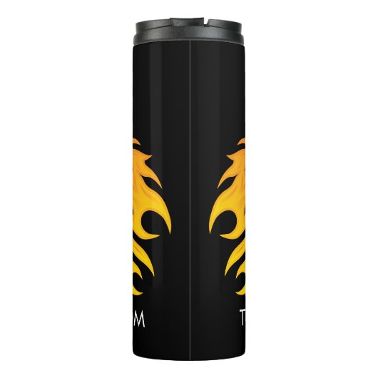 Die Bewegung der Kirche Thermosbecher (Rückseite)