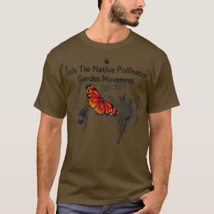 Die Bewegung der Ureinwohner des Pollinatorgartens T-Shirt
