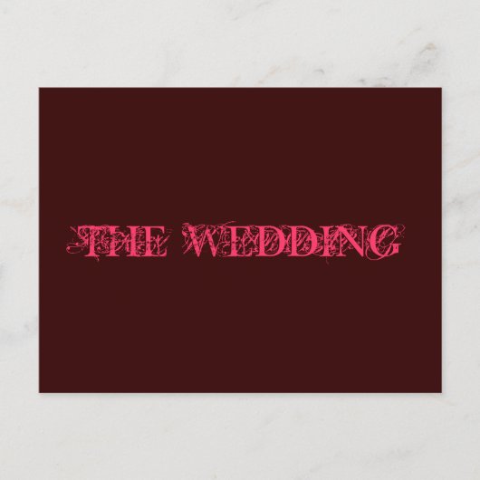 DIE BEWERTUNG EINLADUNGSPOSTKARTE (Vorderseite)