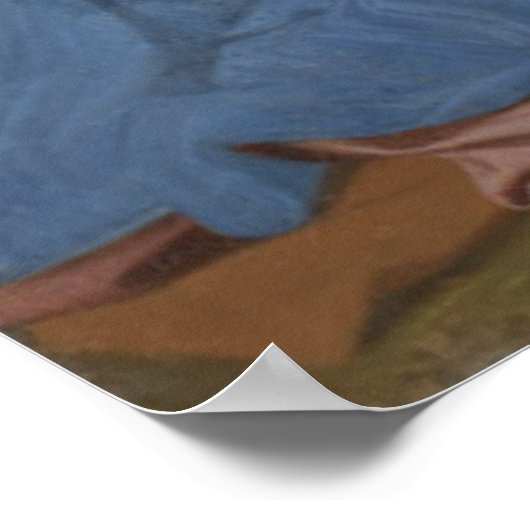 Die Bewunderung der Hirten um 1653 Poster (Ecke)