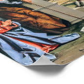 Die Bewunderung der Hirten - Weihnachten Poster (Ecke)