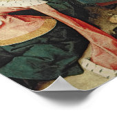 Die Bewunderung der Könige, 1564 Poster (Ecke)