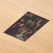 Die Bewunderung des christlichen Kindes Acryleinladungen (Ablage )