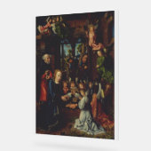 Die Bewunderung des christlichen Kindes Acrylschild (Winkel)