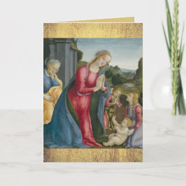 Die Bewunderung des christlichen Kindes - Frediani Feiertagskarte