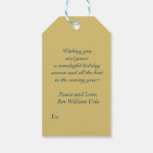 Die Bewunderung des christlichen Kindes - Frediani Geschenkanhänger (Rückseite)