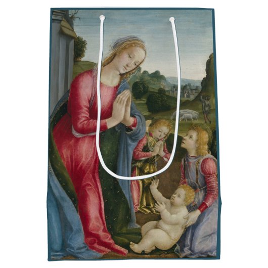 Die Bewunderung des christlichen Kindes - Frediani Mittlere Geschenktüte (Rückseite)