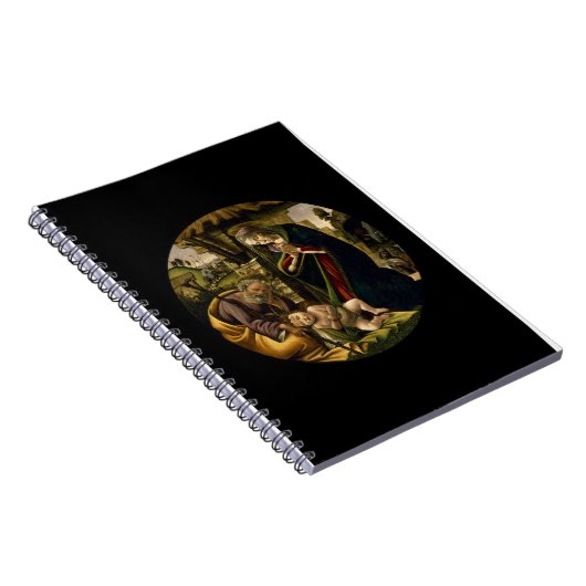 Die Bewunderung des christlichen Kindes Notizblock (Rechte Seite)