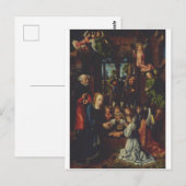 Die Bewunderung des christlichen Kindes Postkarte (Vorne/Hinten)
