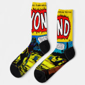 'Die BEYOND Horror Socken (Linkes Detail)