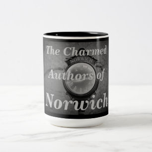 Die bezauberten Autoren von Norwich Zweifarbige Tasse