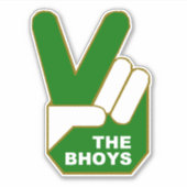 DIE BHOYS AUFKLEBER (Vorderseite)
