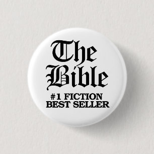 Die Bibel: #1 Fiktion Bester Verkäufer Button