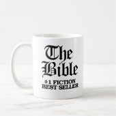 Die Bibel: #1 Fiktion Bester Verkäufer Kaffeetasse (Links)